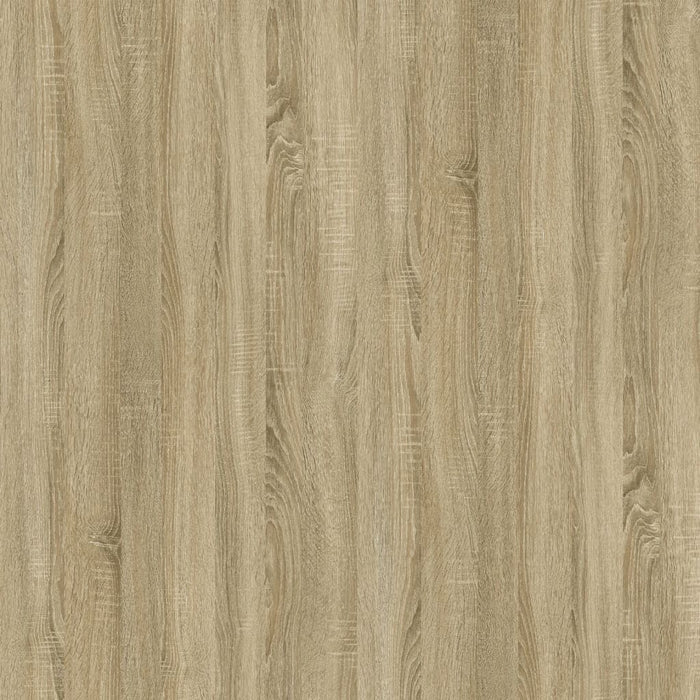 Tavolino Rovere Sonoma 100x50x45 cm Legno Multistrato e Ferro cod mxl 12523