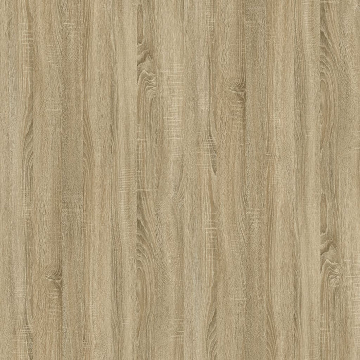 Tavolino Rovere Sonoma 100x45x45 cm Legno Multistrato e Ferro cod mxl 11563