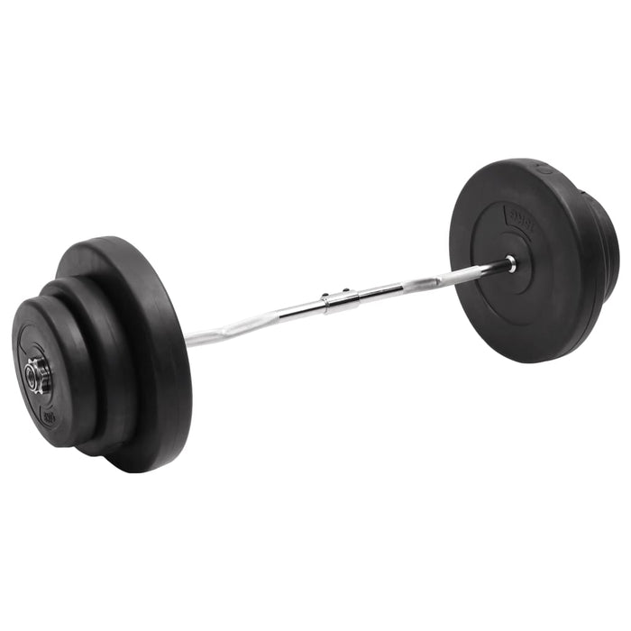 Bilanciere Curvo con Dischi 60 kg cod mxl 62964