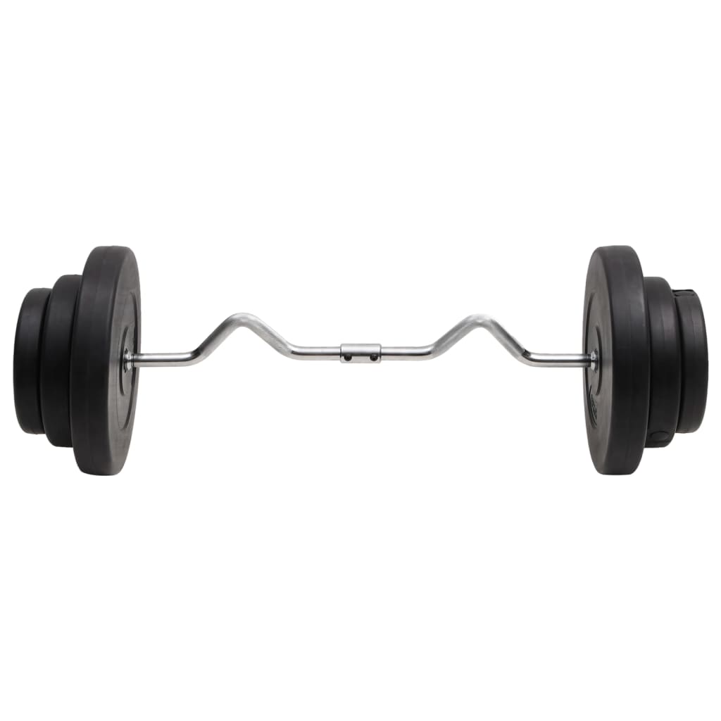 Bilanciere Curvo con Dischi 60 kg 3145019