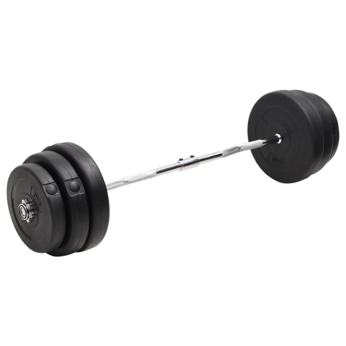 Bilanciere Curvo con Dischi 90 kg cod mxl 62965