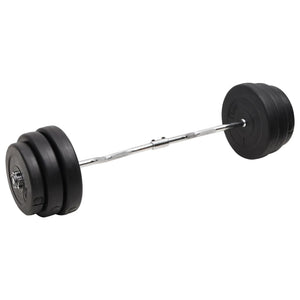 Bilanciere Curvo con Dischi 90 kg cod mxl 65715