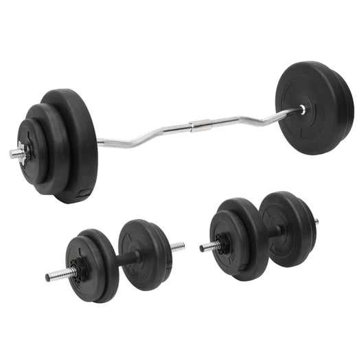 Set Bilanciere e Manubri con Dischi 60 kg 3145025