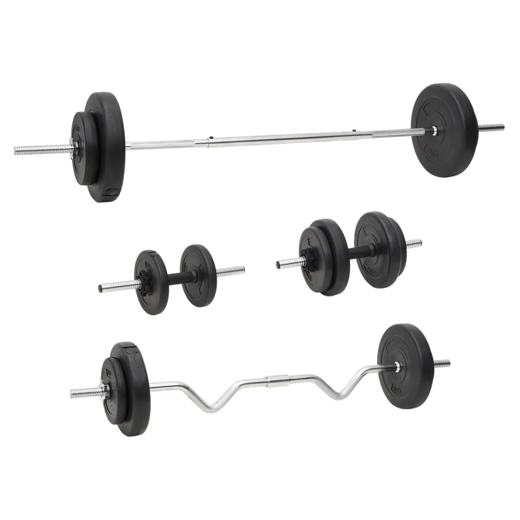 Set Bilanciere e Manubri con Dischi 60 kg  cod mxl 75381