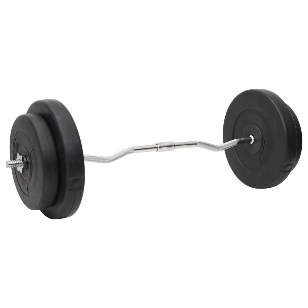 Set Bilanciere e Manubri con Dischi 90 kg 3145029