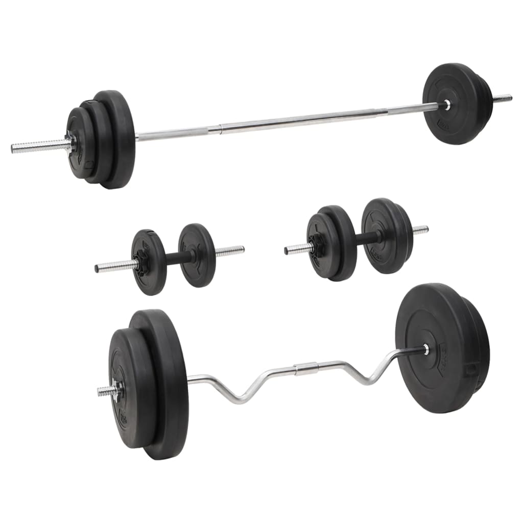 Set Bilanciere e Manubri con Dischi 90 kg 3145030