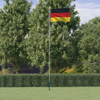 Asta e Bandiera Germania 6,23 m Alluminiocod mxl 124130