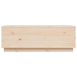 Tavolino da Salotto 100x50x35 cm in Legno Massello di Pino cod 11393