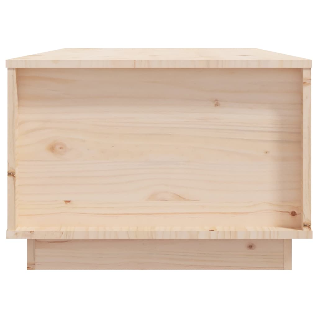 Tavolino da Salotto 100x50x35 cm in Legno Massello di Pino cod 11393