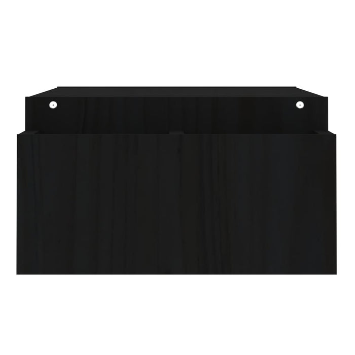 Supporto per Monitor Nero 100x27,5x15cm Legno Massello di Pino cod mxl 61208