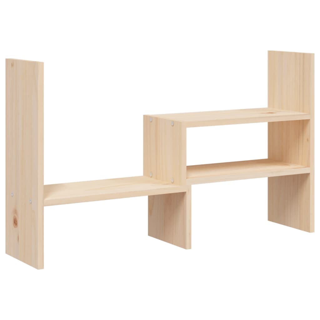 Supporto per Monitor (39-72)x17x43 cm in Legno Massello di Pino cod mxl 65220