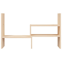 Supporto per Monitor (39-72)x17x43 cm in Legno Massello di Pino cod mxl 65220