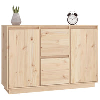 Credenza 111x34x75 cm in Legno Massello di Pino cod mxl 20876