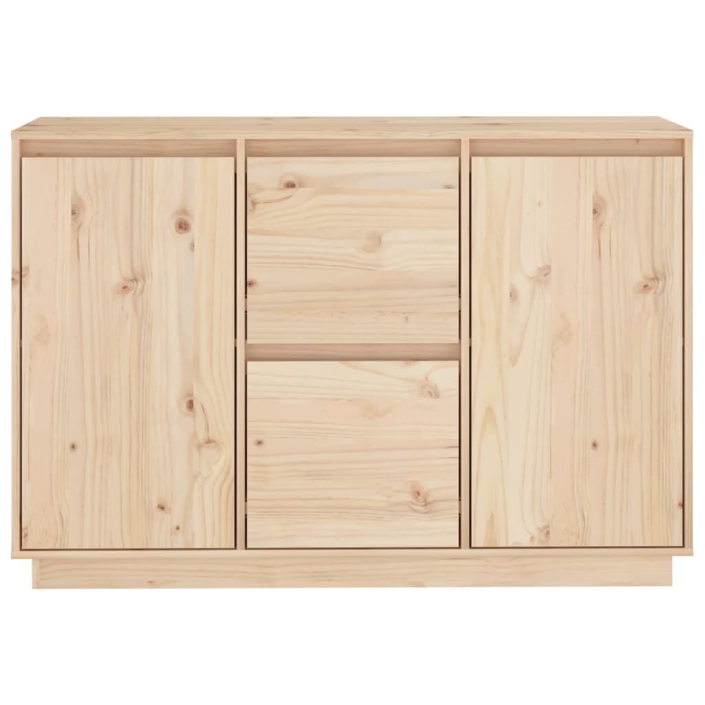 Credenza 111x34x75 cm in Legno Massello di Pino cod mxl 20876