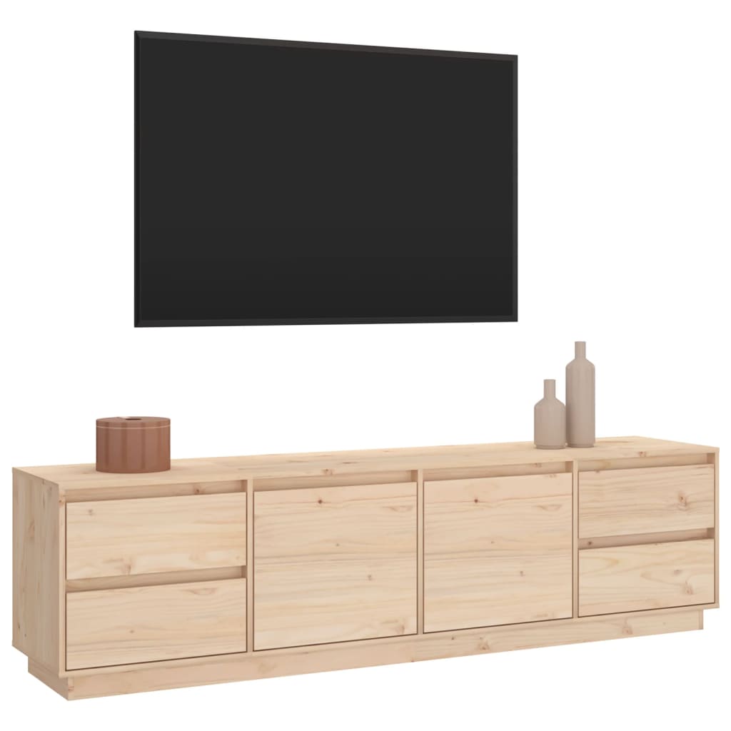 Mobile Porta TV 176x37x47,5 cm in Legno Massello di Pino cod mxl 25075