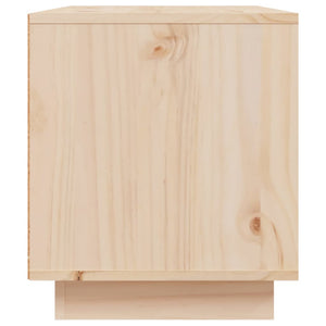 Mobile Porta TV 80x35x40,5 cm in Legno Massello di Pino 814404