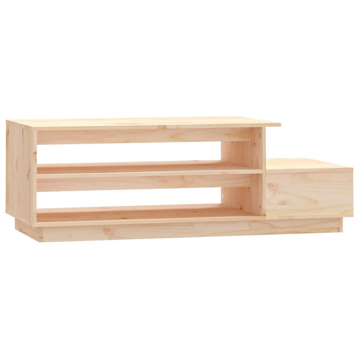 Tavolino da Salotto 120x50x40,5 cm in Legno Massello di Pino cod 12226