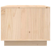 Tavolino da Salotto 80x50x40 cm Legno Massello di Pino cod 11671