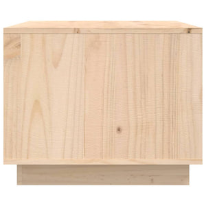 Tavolino da Salotto 80x50x40 cm Legno Massello di Pino cod 11671