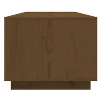 Tavolino da Salotto Miele 110x50x40 cm Legno Massello di Pino cod mxl 26096