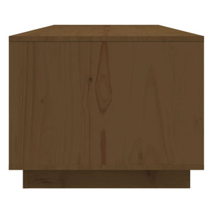 Tavolino da Salotto Miele 110x50x40 cm Legno Massello di Pino cod mxl 26096