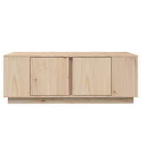 Tavolino da Salotto 110x50x40 cm in Legno Massello di Pino cod mxl 26779