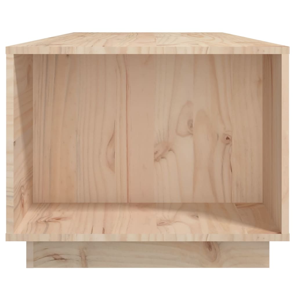 Tavolino da Salotto 110x50x40 cm in Legno Massello di Pino cod mxl 26779