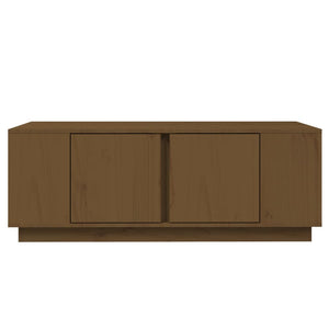 Tavolino da Salotto Miele 110x50x40 cm Legno Massello di Pino cod 11429