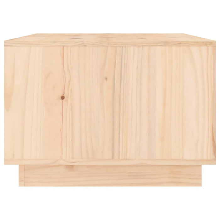 Tavolino da Salotto 80x50x35 cm in Legno Massello di Pino cod 11234