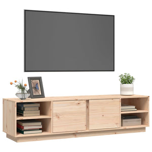 Mobile Porta TV 156x40x40 cm in Legno Massello di Pino 814454