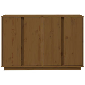 Credenza Miele 120x35x80 cm in Legno Massello di Pino cod mxl 26206