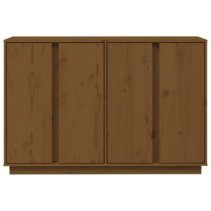 Credenza Miele 120x35x80 cm in Legno Massello di Pino cod mxl 26206