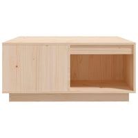 Tavolino da Salotto 80x81x36,5 cm in Legno Massello di Pino 814524