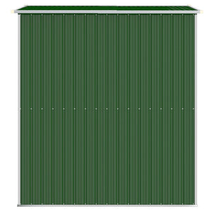 Capanno da Giardino Verde 192x191x223cm Acciaio Zincato 3147427