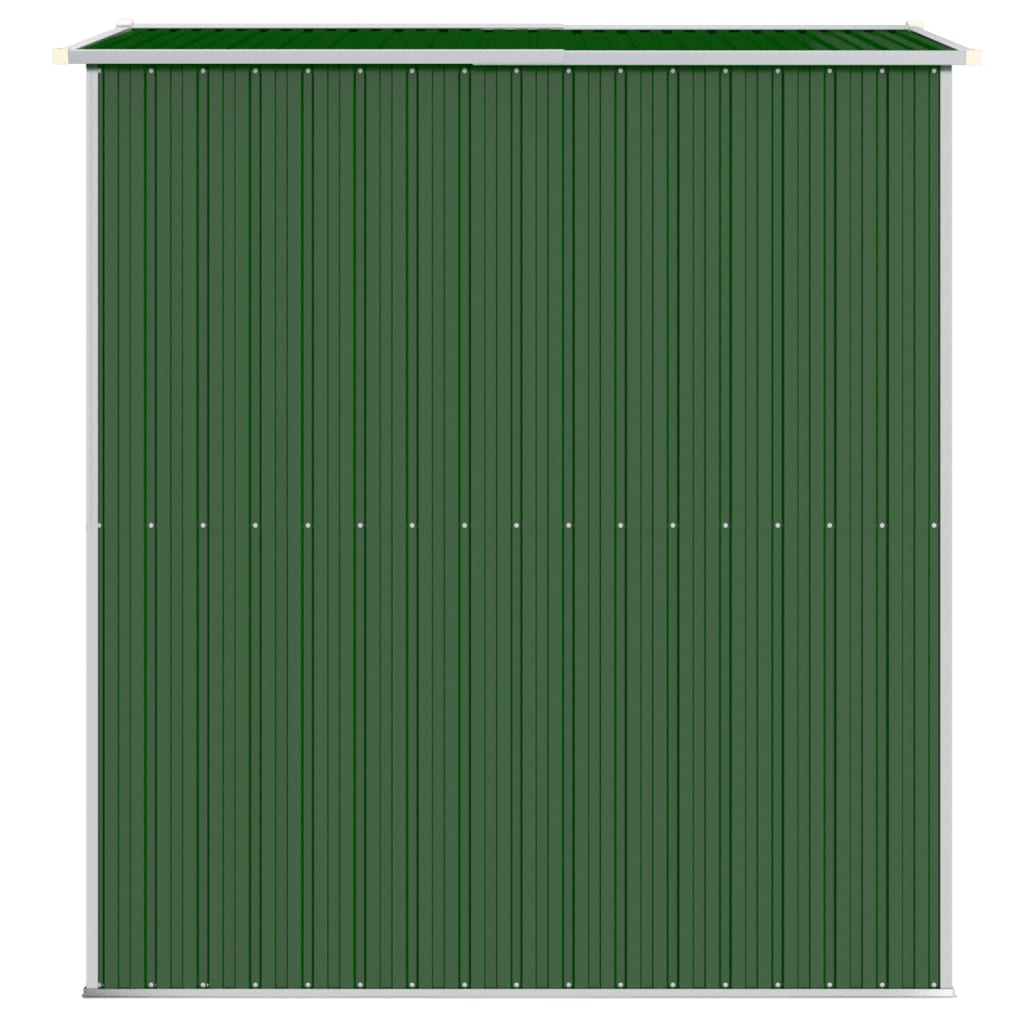 Capanno da Giardino Verde 192x191x223cm Acciaio Zincato cod mxl 51861