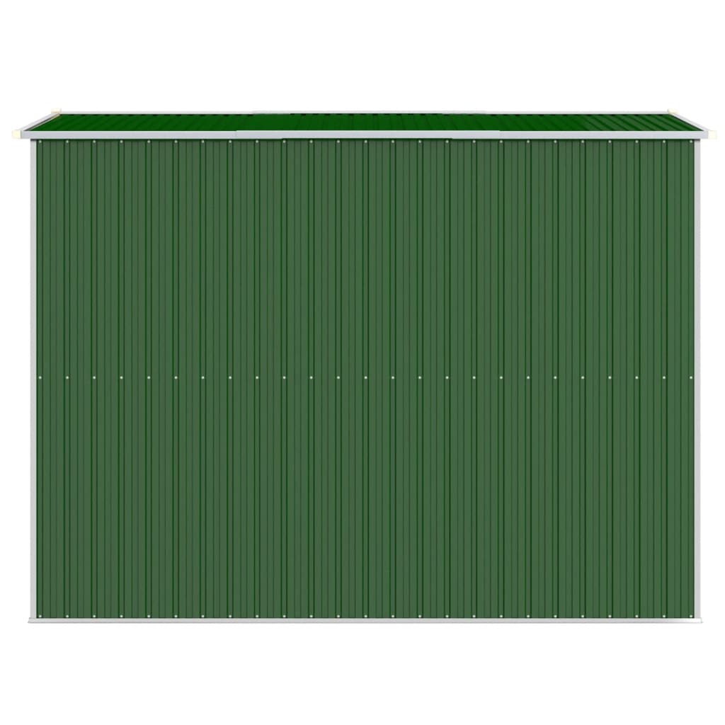 Capanno da Giardino Verde 192x274x223 cm Acciaio Zincato cod mxl 51860