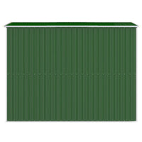 Capanno da Giardino Verde 192x274x223 cm Acciaio Zincato cod mxl 51860