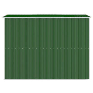 Capanno da Giardino Verde 192x274x223 cm Acciaio Zincato cod mxl 51860