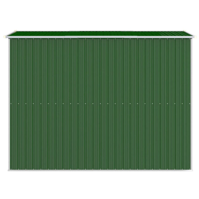 Capanno da Giardino Verde 192x274x223 cm Acciaio Zincato cod mxl 51860