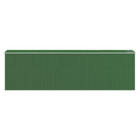 Capanno da Giardino Verde 192x606x223 cm Acciaio Zincato cod mxl 65883