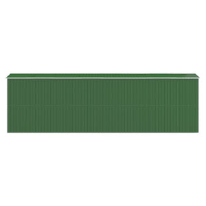 Capanno da Giardino Verde 192x606x223 cm Acciaio Zincato cod mxl 65883