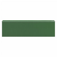 Capanno da Giardino Verde 192x689x223 cm Acciaio Zincato 3147433