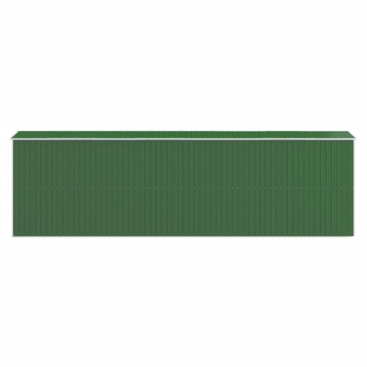 Capanno da Giardino Verde 192x689x223 cm Acciaio Zincato 3147433