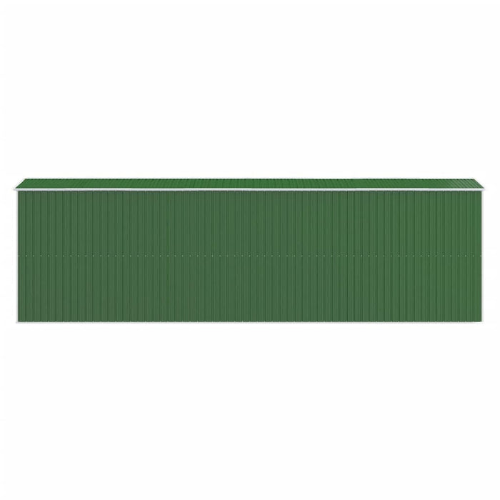 Capanno da Giardino Verde 192x689x223 cm Acciaio Zincato cod mxl 65879