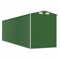 Capanno da Giardino Verde 192x689x223 cm Acciaio Zincato cod mxl 65879