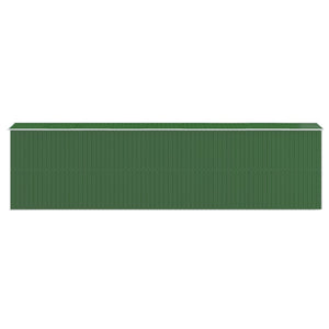 Capanno da Giardino Verde 192x772x223 cm Acciaio Zincato 3147434