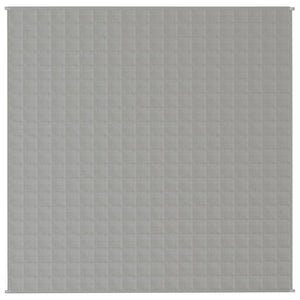 Coperta Ponderata Grigia 200x200 cm 9 kg Tessuto 350724