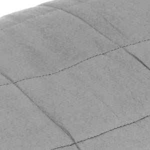 Coperta Ponderata Grigia 200x200 cm 13 kg Tessuto cod mxl 76217