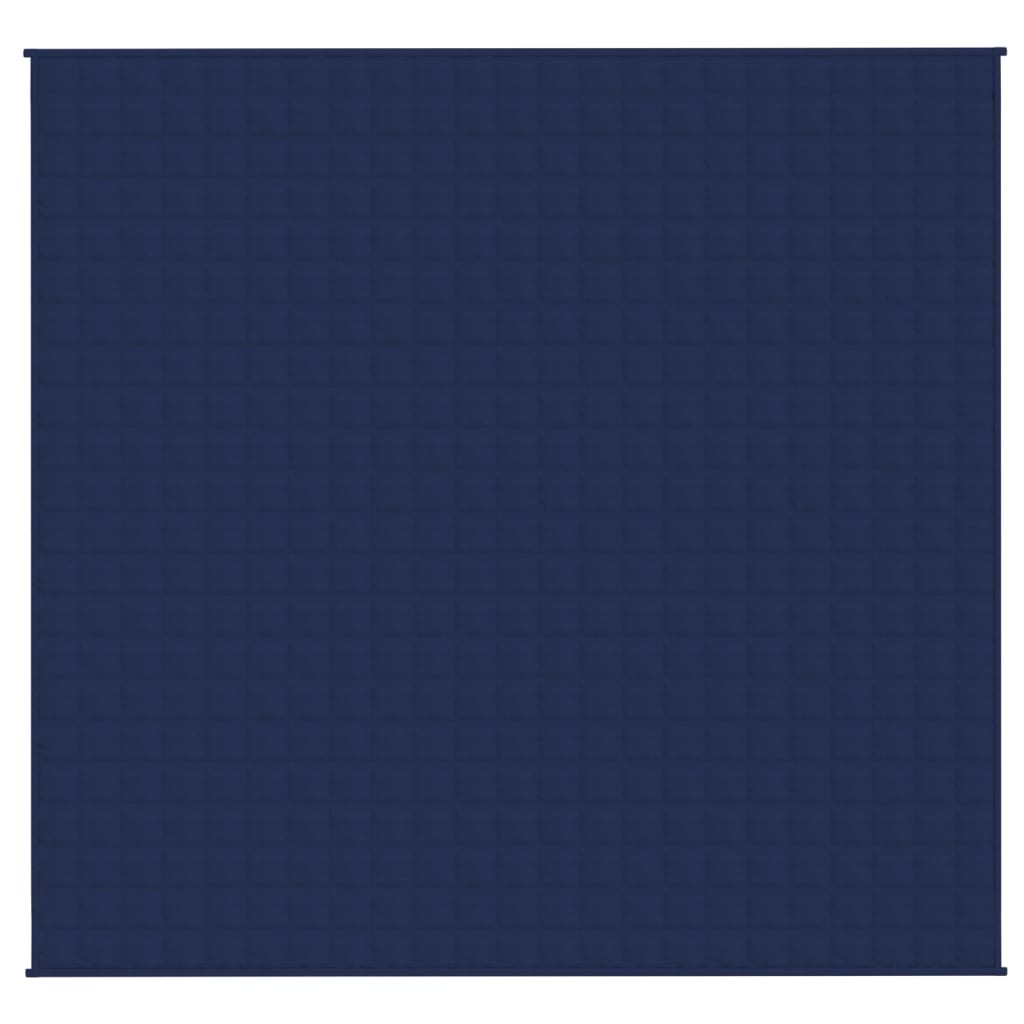 Coperta Ponderata Blu 220x235 cm 11 kg Tessuto