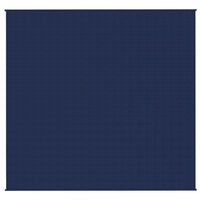 Coperta Ponderata Blu 220x235 cm 11 kg Tessuto